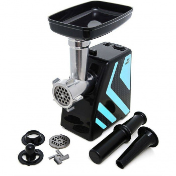 Мясорубка Kitfort KT-2101-1 голубой/черный