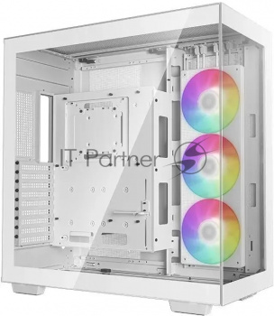 Компьютерный корпус Deepcool CH780 WH белый без БП ATX 2x120mm 1x140mm 2xUSB3.0 audio bott PSU