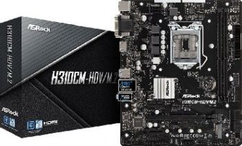 Материнская плата ASROCK H310CM-HDV, LGA 1151v2, Intel H310C, mATX