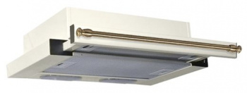 Вытяжка Elikor Интегра 60П молоко/рейлинг бронза