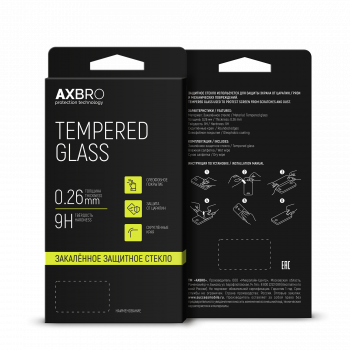 Защитное стекло AXBRO Full Cover+Full Glue для Xiaomi Redmi Note 7
