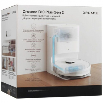Робот-пылесос Dreame Bot Robot Vacuum and Mop D10 Plus Gen2 RLD32GD