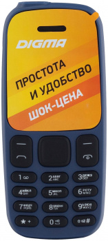 Мобильный телефон Digma A106 синий