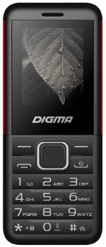 Мобильный телефон Digma C171 черный
