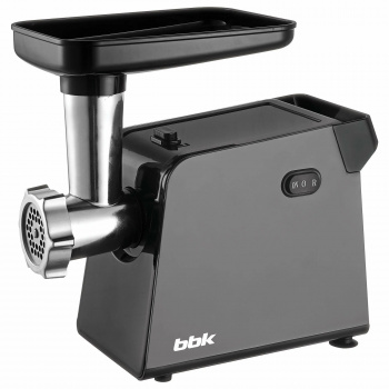 Мясорубка BBK MG2009 черный/серый