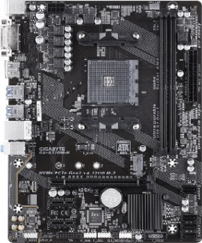 Материнская плата GIGABYTE GA-A320M-H, SocketAM4, AMD A320, mATX, Ret