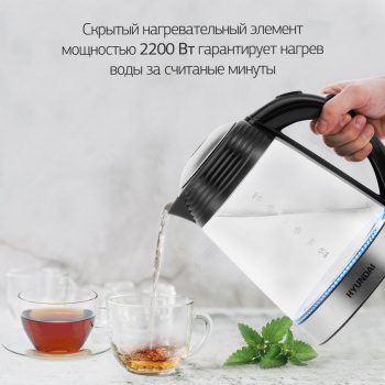 Чайник электрический Hyundai HYK-G3803