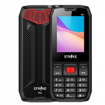 Мобильный телефон Strike P21 Black+Red