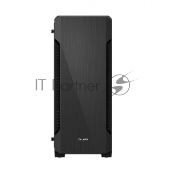 Компьютерный корпус MidiTower Zalman S3 TEMPERED GLASS WINDOW black