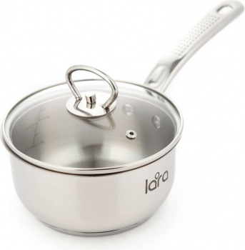 Ковш LARA LR03-011 STANDART 1.8л матовый c/кр