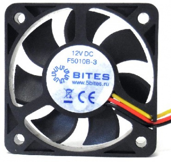 Система охлаждения 5BITES F5010B-3 50X50X10 / BALL / 4500RPM / 24DBA / 3P