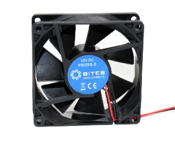 Система охлаждения 5BITES F8025S-2 80x80x25 / SLEEVE / 2000RPM / 23DBA / 2P