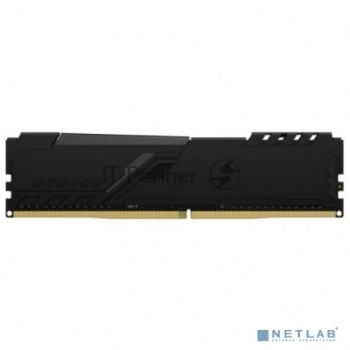 Оперативная память Kingston Fury Beast, DDR4, 8GB (2x4GB), 3200MHz, CL16, DIMM, с радиатором, черный