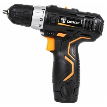 Дрель-шуруповерт Deko GCD12DU3 12Вт аккум.
