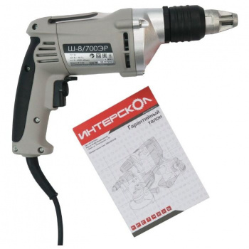 Шуруповерт Интерскол Ш-8/700ЭР