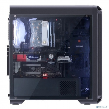 Корпус ZALMAN I3, без БП, большое боковое окно, черный,ATX