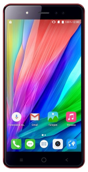 Смартфон TeXet TM-5580 Красный