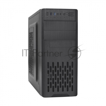 Компьютерный корпус Miditower ExeGate CP-606U-AB350 (ATX, AB350 с вент. 8см, 1*USB+1*USB3.0, аудио)