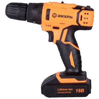Дрель-шуруповерт Вихрь ДА-18Л-2кУ 72/14/17