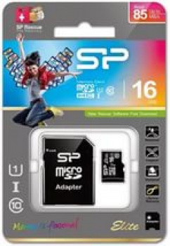 Карта памяти Silicon power Elite micro SDHC 16 Gb Class 10 UHS-I