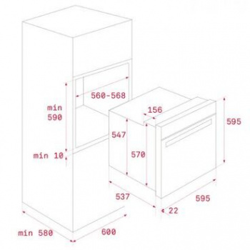 Духовой шкаф Teka HBB 735 Stainless Steel