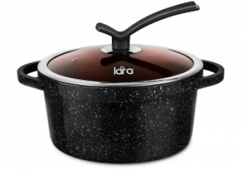 Кастрюля LARA LR02-233 Orlean 28 см 7,3л