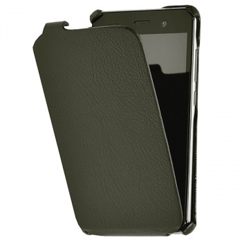 Чехол для смартфона BQ  Flip  для BQS-5050 Strike Экокожа Чёрный