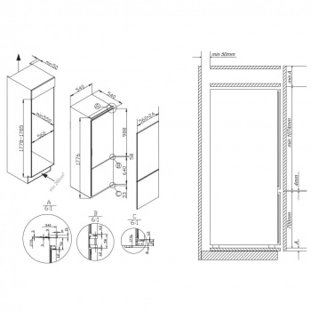 Холодильник Hansa BK305.0DFOC