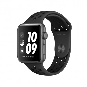 Смарт часы Apple Watch S3 42mm Nike Antracite Чёрный