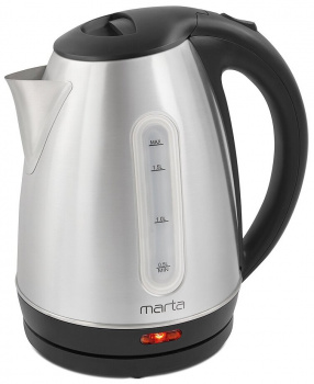 Чайник электрический Marta MT-1082  черный жемчуг