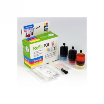 Набор для запавки картриджей ColorWay HP 121/122/650 Color 3x20мл