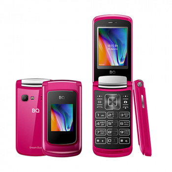 Мобильный телефон BQ 2433 Dream Duo Розовый