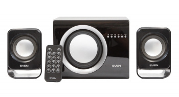 Акустика 2.1 Sven MS-300 12Вт Чёрный