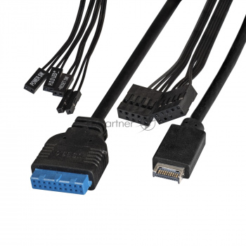Компьютерный корпус Miditower ExeGate XP-334UC (ATX, без БП, 1*USB+1*USB3.0+1*TypeC, аудио, черный)