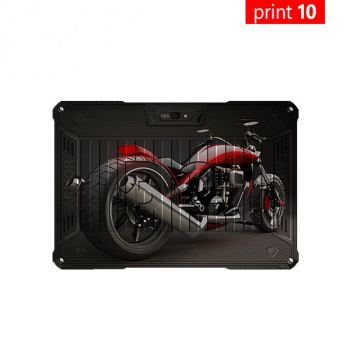 Планшетный компьютер BQ BQ-1077L Armor PRO LTE Print 10 Чёрный