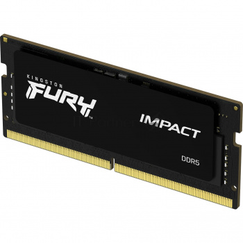 Оперативная память Kingston Fury Impact, DDR5, 16GB (1x16GB), 6000MHz, CL38, ECC SO-DIMM