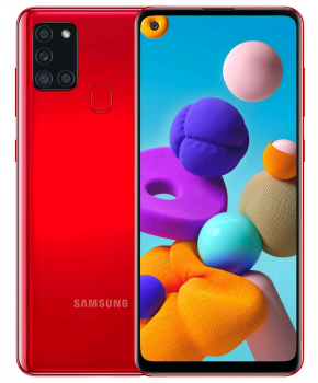 Смартфон Samsung SM-A217F Galaxy A21s 64Гб Красный