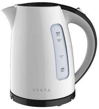 Чайник электрический Vekta KMP-1701 Белый