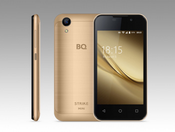 Смартфон BQ BQS-4072 Strike Mini Золотой