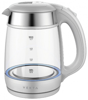Чайник электрический Vekta KMG-1703 Чёрный