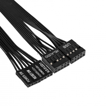 Компьютерный корпус Minitower ExeGate BAA-303 (mATX, без БП, 2*USB, HD Audio, черный)