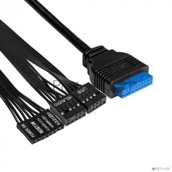 Компьютерный корпус Minitower ExeGate BAA-303U (mATX, без БП, 2*USB+1*USB3.0, HD Audio, черный)