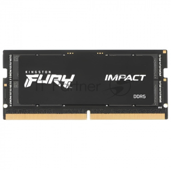 Оперативная память Kingston Fury Impact, DDR5, 64GB (2x32GB), 5600MHz, CL40, SO-DIMM