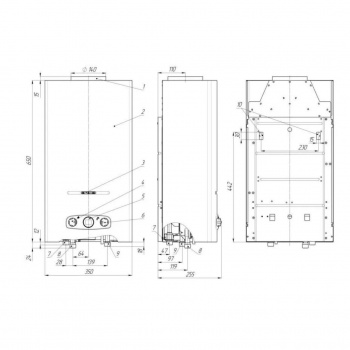 Водонагреватель VilTerm S13 белый