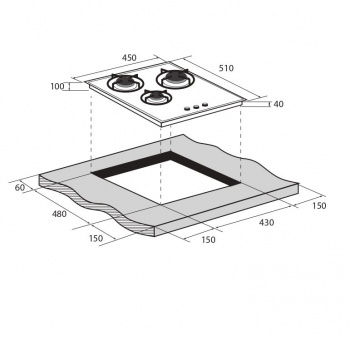 Поверхность ZUGEL ZGH452B