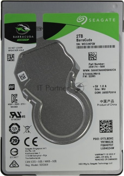 Жесткий диск Seagate 2.5" 2Tb ST2000LM015 SATA III Barracuda <5400rpm 128Mb>
