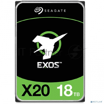 Жесткий диск Seagate 3.5"; 18TB  Exos X20 ST18000NM003D SATA 6Gb/s, 7200rpm, 256MB