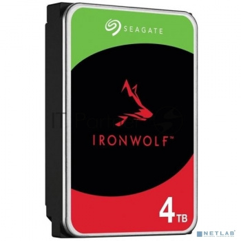 Жесткий диск Seagate 4TB Ironwolf (ST4000VN006) {SATA 6.0Gb/s, 7200 rpm, 256mb buffer, 3.5",для NAS}