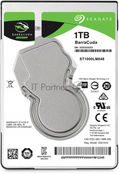 Жесткий диск Seagate Original SATA-III 1Tb ST1000LM048 Barracuda (5400rpm) 128Mb 2.5"