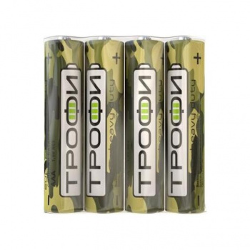 Батарейка Трофи R03-4S Классика 4шт